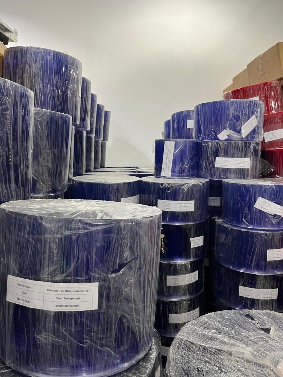 pvc şerit perde